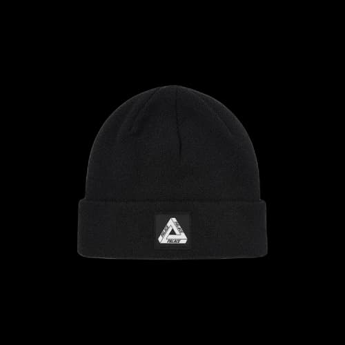 Palace Tri-Ferg Patch Beanie 'Black'