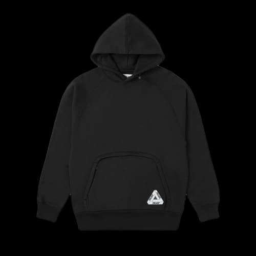 Palace Tri Pocket Hood 'Black'