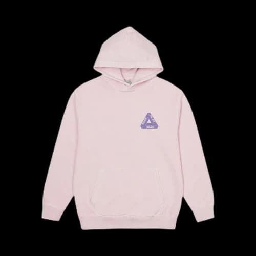 Palace Reacto Tri-Ferg Hood 'Pink'