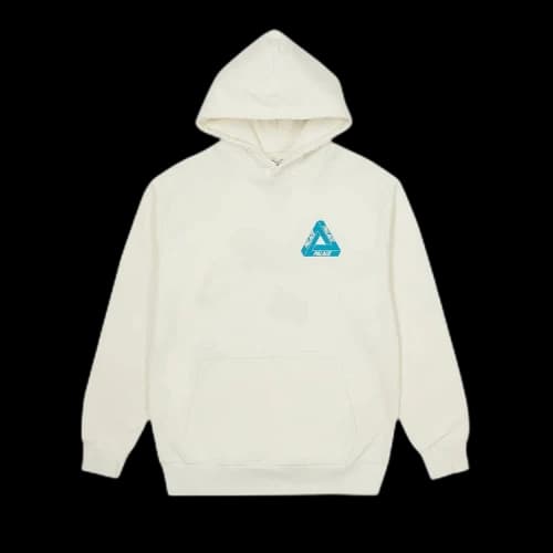 Palace Reacto Tri-Ferg Hood 'White'
