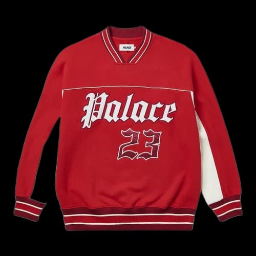 Palace Believe Crew 'Truest Red'