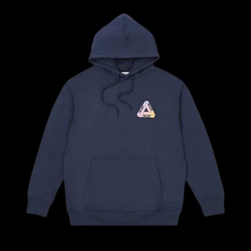 Palace Ombre Tri-Ferg Hood 'Navy'