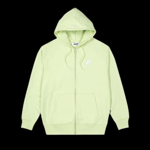 Palace Felt P Zip Hood 'Mojito'