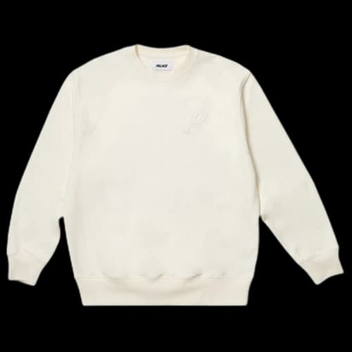 Palace Bossy P3 Crew 'White'