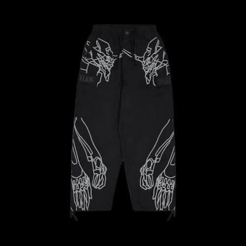 Pleasures Eva-1 Cargo Pants 'Black'