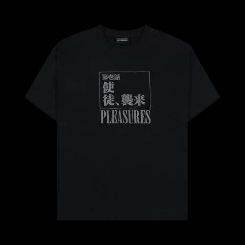 Pleasures x Evangelion Angel Attack Heavyweight Tee 'Black'