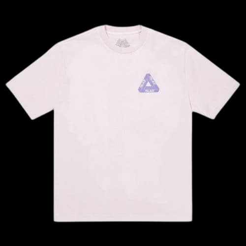 Palace Reacto Tri-Ferg T-Shirt 'Pink'