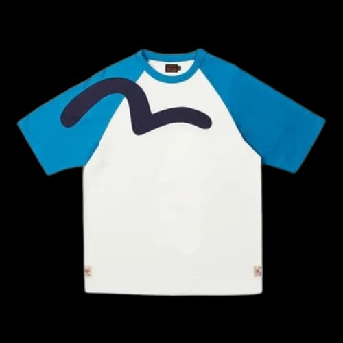 Palace X Evisu 3.0 SS23 Logo T-Shirt 'Blue'