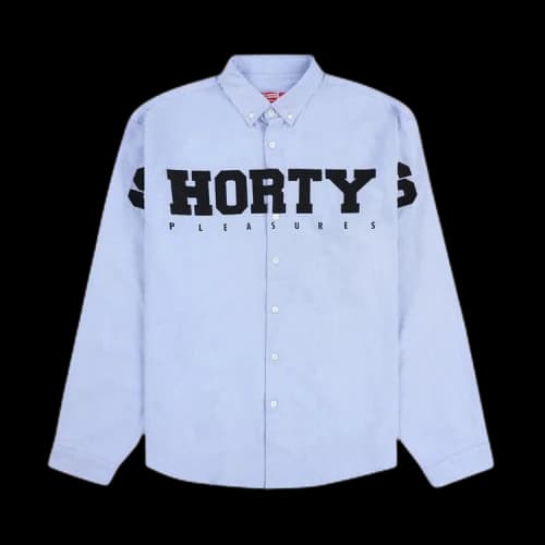 Pleasures Kingpin Oxford Button Down 'Blue'