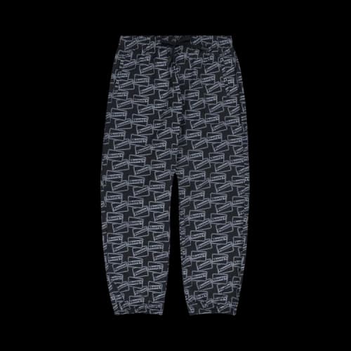 Pleasures Reflective Track Pants 'Black'