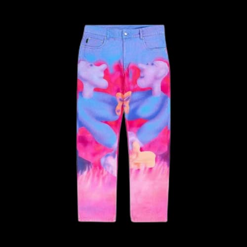 Pleasures Interaction 5-Pocket Pants 'Pink'