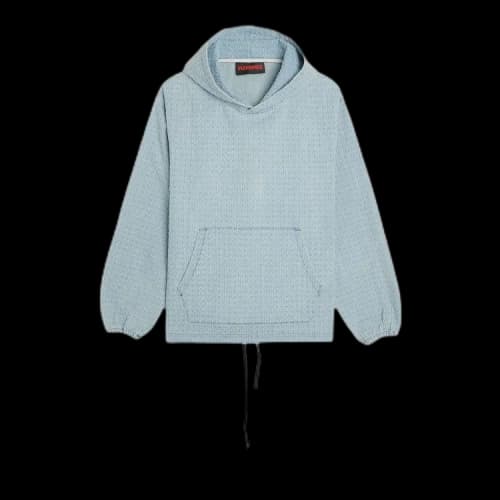 Pleasures Expand Poncho Hoodie 'Blue'