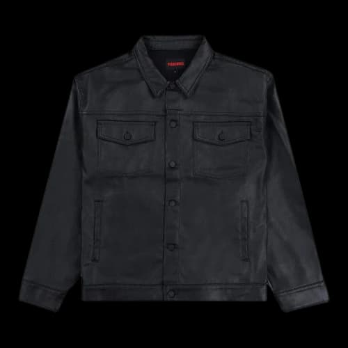 Pleasures Latex Trucker Jacket 'Black'