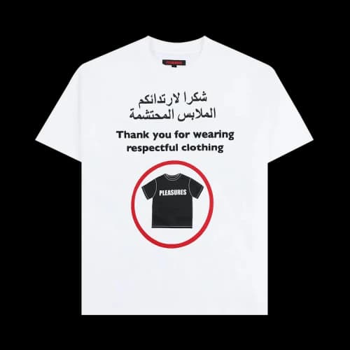 Pleasures Respect Heavyweight Shirt 'White'