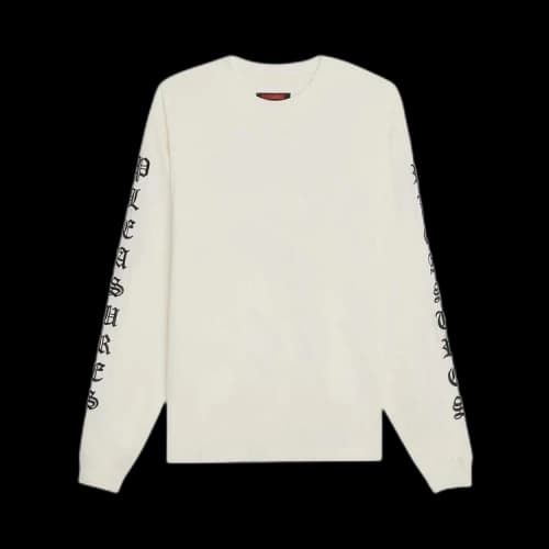 Pleasures OE Heavyweight Long-Sleeve 'White'