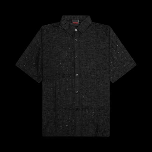 Pleasures Lacy Button Down 'Black'