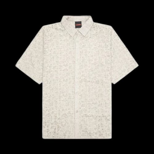 Pleasures Lacy Button Down 'Tan'