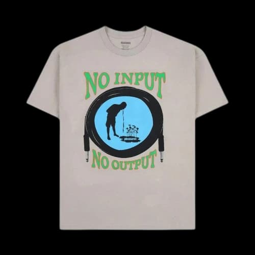 Pleasures Input T-Shirt 'Tan'