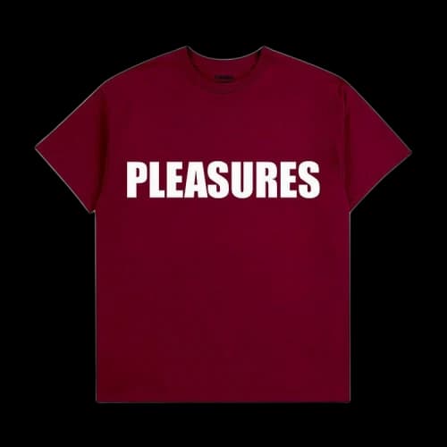 Pleasures Security T-Shirt 'Burgundy'