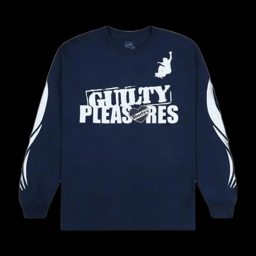 Pleasures Guilty L/S T-shirt Navy