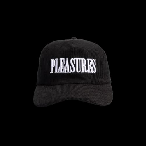 Pleasures Onyx Corduroy Snapback 'Black'