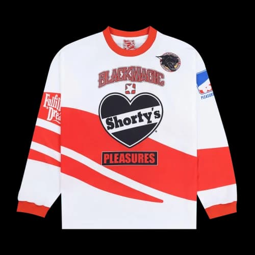 Pleasures Doh Doh Goalie Jersey 'White'