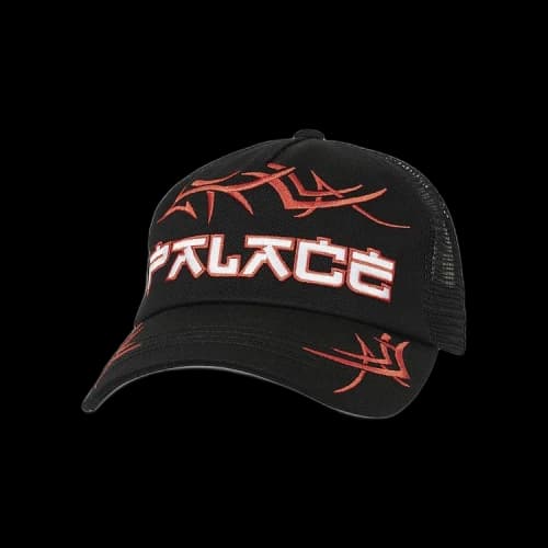 Palace Tribal Trucker Hat 'Black'