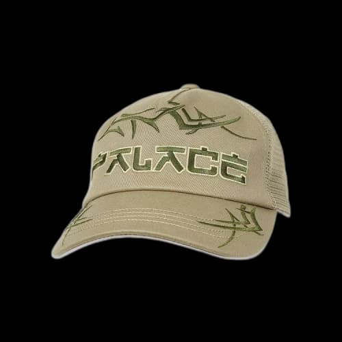Palace Tribal Trucker Hat 'Stone'