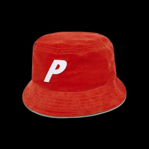 Palace P Corduroy Bucket 'Tomato'