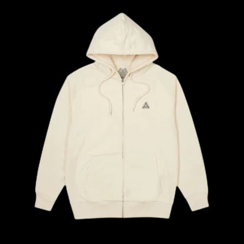 Palace Sofar Zip Hood 'Soft White'