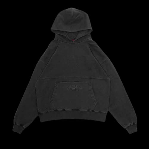 Pleasures Marco Hoodie 'Charcoal'