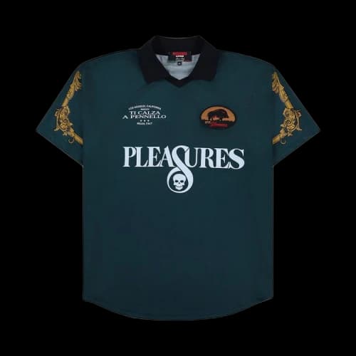 Pleasures Carlo Soccer Jersey 'Green'
