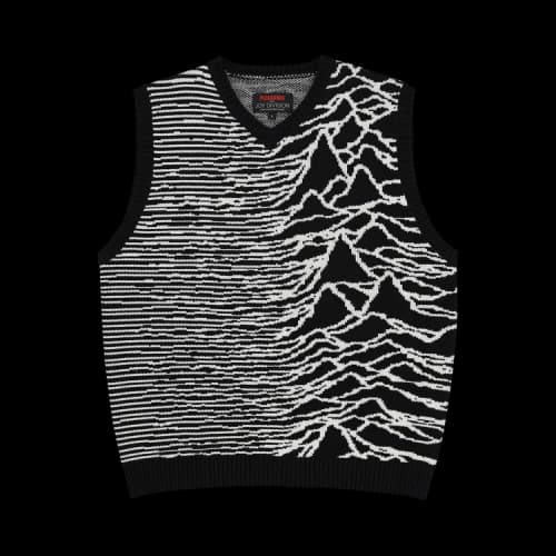 Pleasures Interzone Sweater Vest 'Black'
