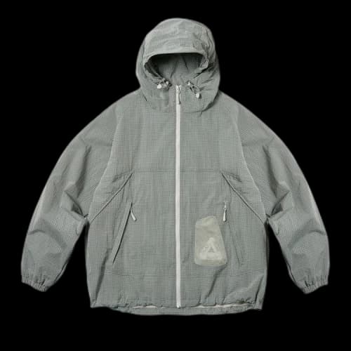 Palace Y-Ripstop Shell Jacket 'Steel Grey'