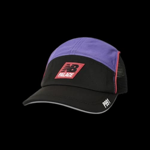 Palace x New Balance Cap 'Black/Purple'