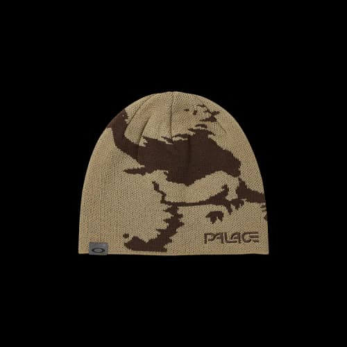 Palace x Oakley Beanie 'Sand/Brown'