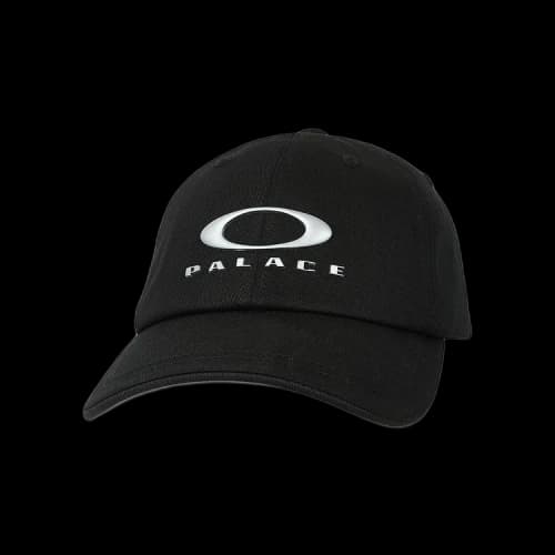 Palace x Oakley 6-Panel 'Black/Silver'