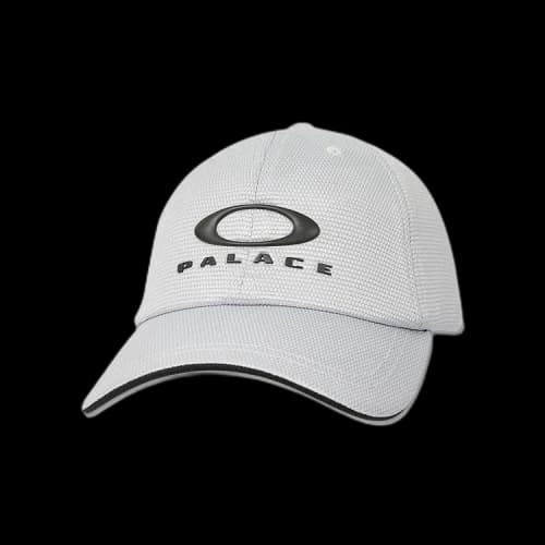 Palace x Oakley 6-Panel 'Silver/Black'
