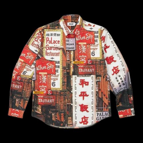 Palace Downtown Shirt 'Red'