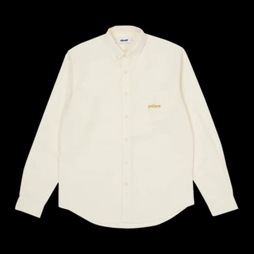 Palace Oxford Shirt 'Soft White'