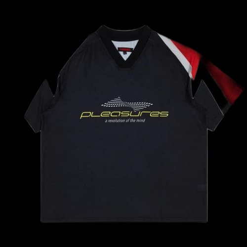 Pleasures Mind Soccer Jersey 'Black'