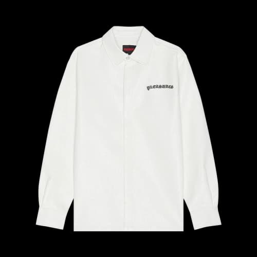 Pleasures Resonate Overshirt 'White'