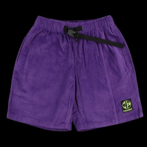 Pleasures Flip Corduroy Shorts 'Purple'