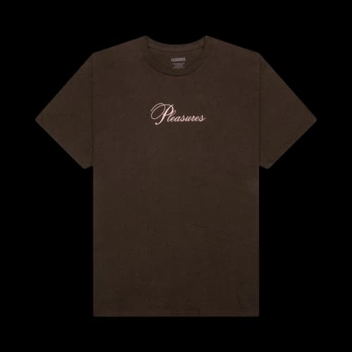 Pleasures Stack T-Shirt 'Brown'