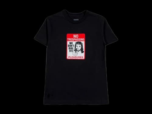 Pleasures Trespass T-Shirt Black