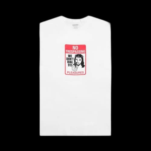 Pleasures Trespass T-Shirt 'White'