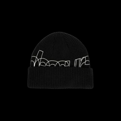 Pleasures Outline Beanie 'Black'