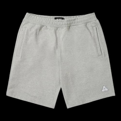 Palace Sofar Sweat Short 'Grey Marl'