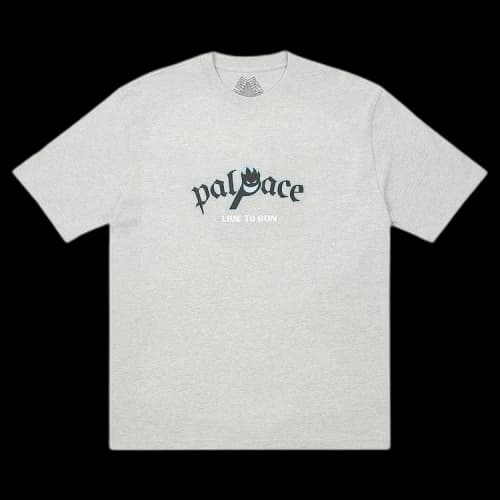 Palace x Spitfire P-Head T-Shirt 'Grey'