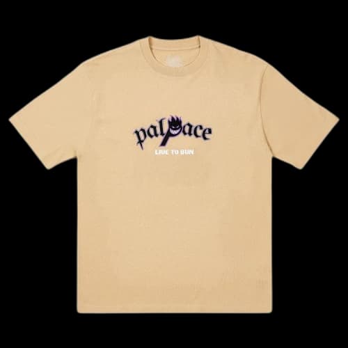 Palace x Spitfire P-Head T-Shirt 'Sand'